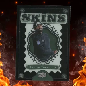 2026 Upper Deck Golf Sahith Theegala Skins Acetate #SK-8