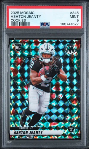 2025 Panini Mosaic Ashton Jeanty Cookies