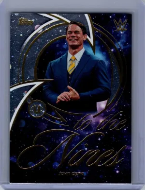 2026 Topps Universe WWE #TTN-3 John Cena To The Nines Galaxy