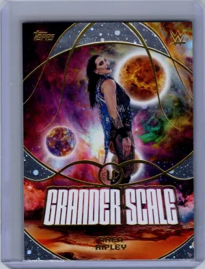 2026 Topps Universe WWE #GS-16 Rhea Ripley Grander Scale Galaxy