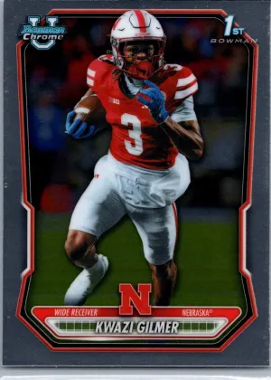 2026 Bowman #BCP-168 Kwazi Gilmer Chrome Prospects
