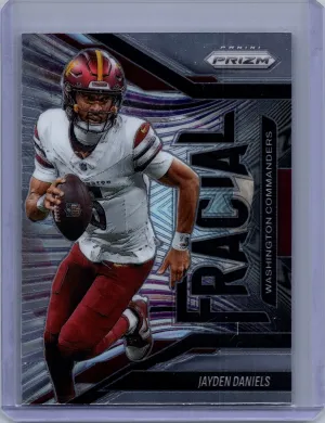 2025 Panini Prizm #1 Jayden Daniels Fractal
