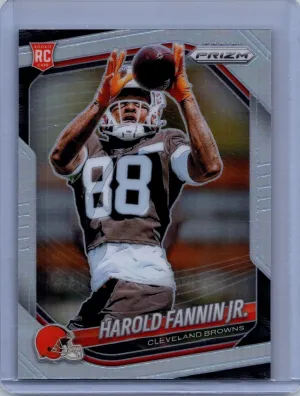 2025 Panini Prizm #399 Harold Fannin Jr. Silver