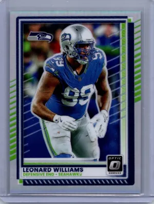 2025 Donruss Optic #104 Leonard Williams Holo