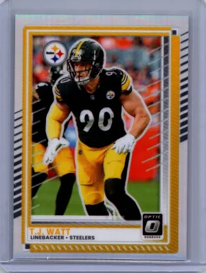 2025 Donruss Optic #100 T.J. Watt Holo