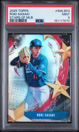 2025 Topps Stars Of Mlb Roki Sasaki Series 2