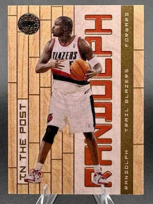 2005-06 Topps First Row Zach Randolph In the Post IP21 Gold #/10 Trail Blazers