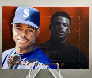 Select Certified Red 1996 Pastime Power Ken Griffey Jr #136 Mariners READ