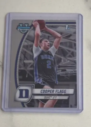2024 Topps Bowman Chrome University Basketball Cooper Flagg #16