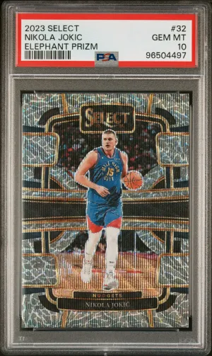 2023 Panini Select Nikola Jokic Elephant Prizm
