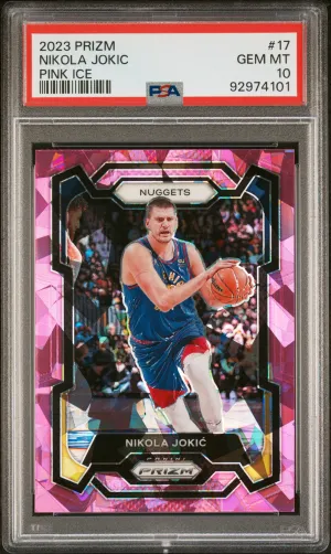 2023 Panini Prizm Nikola Jokic Pink Ice