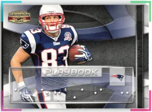 Wes Welker 2009 Donruss Gridiron Gear Playbook Silver #/250 Patriots