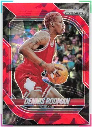Dennis Rodman 2025-26 Panini Prizm Red Ice Prizm Bulls