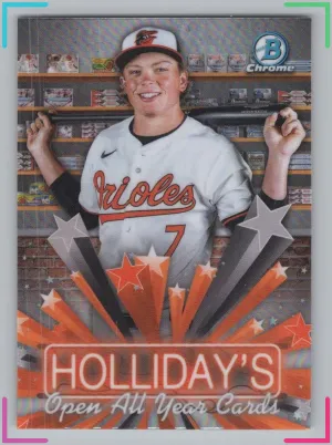 Jackson Holliday 2025 Bowman Hobby Stars Orioles
