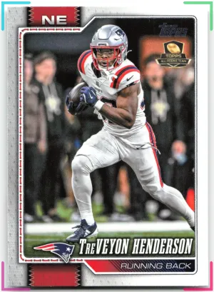TreVeyon Henderson 2026 Topps Flagship Patriots