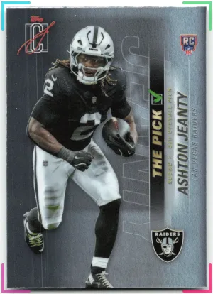 Ashton Jeanty RC 2025 Topps Signature Class The Pick Raiders