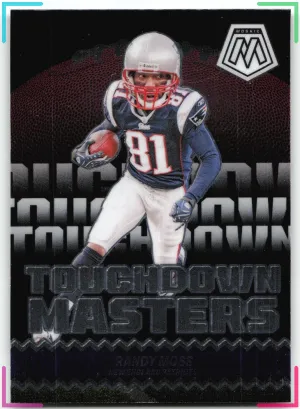 Randy Moss 2024 Panini Mosaic Touchdown Masters Patriots