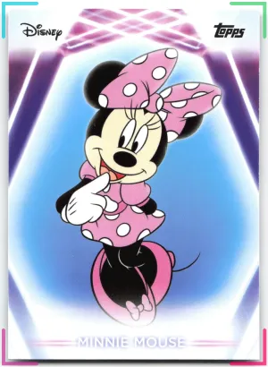 Minnie Mouse 2026 Topps Disney Neon