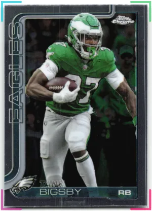 Tank Bigsby 2025 Topps Chrome Philadelphia Eagles