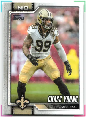 Chase Young 2026 Topps Flagship Saints