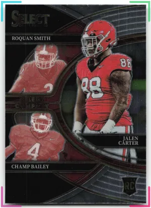Champ Bailey Jalen Carter Roquan Smith 2023 Select Draft Picks Company Bulldogs