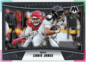 Chris Jones 2025 Panini Mosaic Bang! Chiefs