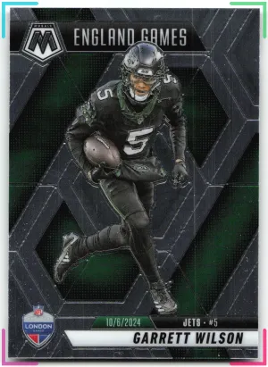 Garrett Wilson 2025 Panini Mosaic Jets