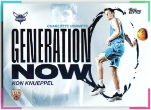 Kon Knueppel 2025-26 Topps Generation Now Hornets