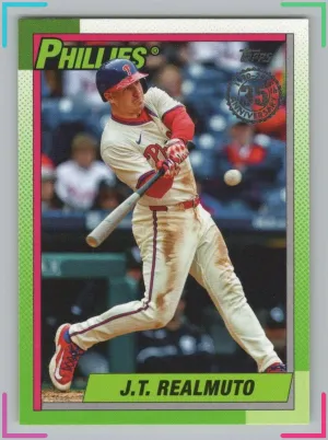 J.T. Realmuto 2025 Topps 1990 Topps Baseball 35th Anniversary