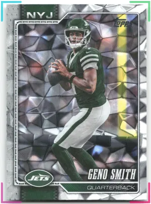 Geno Smith 2026 Topps Flagship Diamante Foil Jets