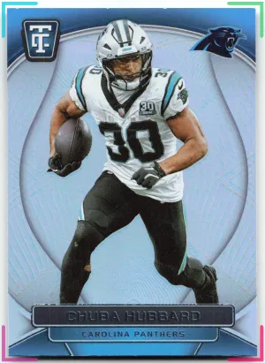 Chuba Hubbard 2024 Panini Totally Certified Mirror Panthers