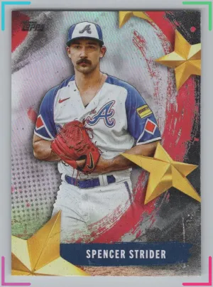 Spencer Strider 2025 Topps Stars of MLB Braves