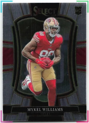 Mykel Williams RC 2025 Panini Select 49ers