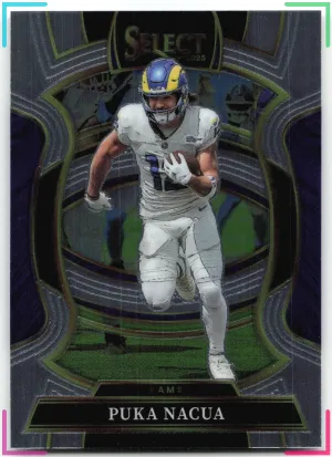 Puka Nacua 2025 Panini Select Rams