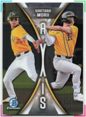 Shotaro Morii 2025 Bowman Draft Axis Athletics