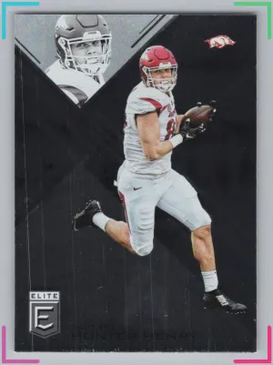 Hunter Henry 2017 Panini Elite Draft Picks Arkansas Razorbacks