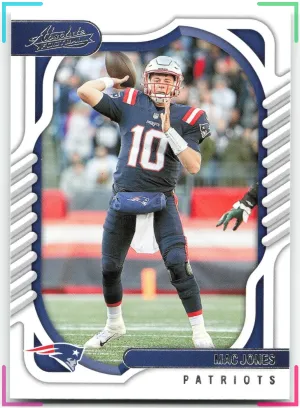 Mac Jones 2022 Panini Absolute Retail Patriots