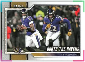 Quoth The Ravens Lamar Jackson 2026 Topps Flagship Ravens