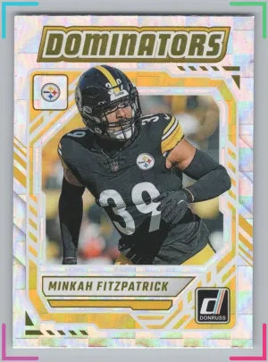 Minkah Fitzpatrick 2025 Donruss Dominators Steelers
