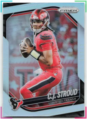C.J. Stroud 2025 Panini Prizm Silver Texans