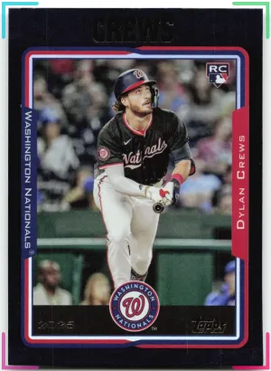 Dylan Crews RC 2025 Topps Archives Black Foilboard Nationals