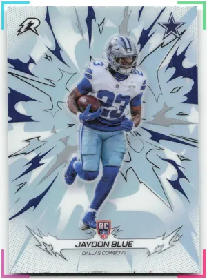 Jaydon Blue RC 2025 Topps Resurgence Refractor Cowboys