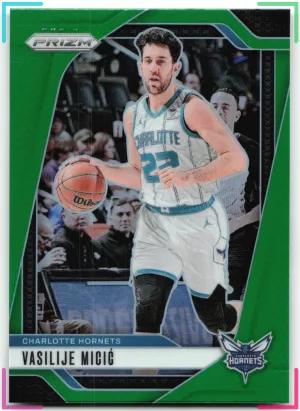 Vasilije Micic 2024-25 Panini Prizm Prizms Green Hornets