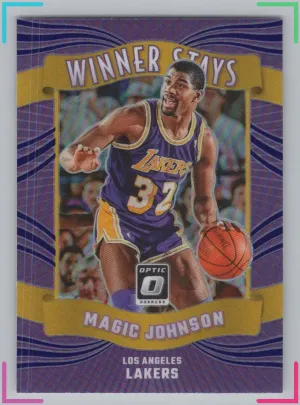 Magic Johnson 2023-24 Donruss Optic Winner Stays Lakers