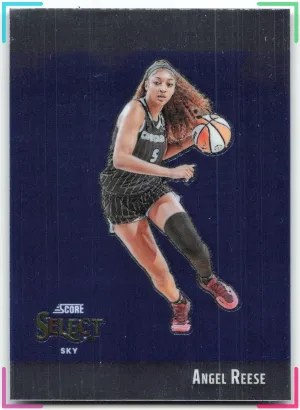 Angel Reese 2025 Panini Select WNBA Score Select Throwback Sky