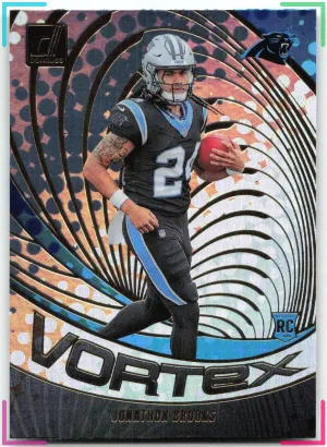 Jonathon Brooks RC 2024 Donruss Vortex Panthers