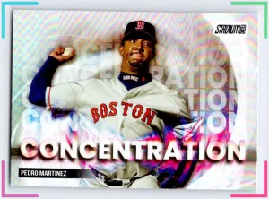 Pedro Martinez 2025 Stadium Club Concentration Red Sox