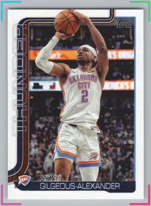 Shai Gilgeous-Alexander 2025-26 Topps Thunder