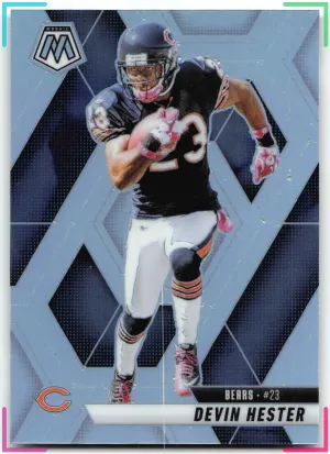 Devin Hester 2025 Panini Mosaic Silver Bears