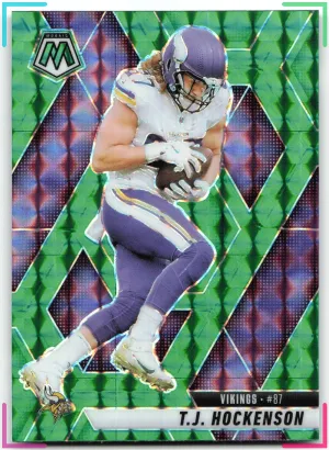 T.J. Hockenson 2025 Panini Mosaic Mosaic Green Vikings